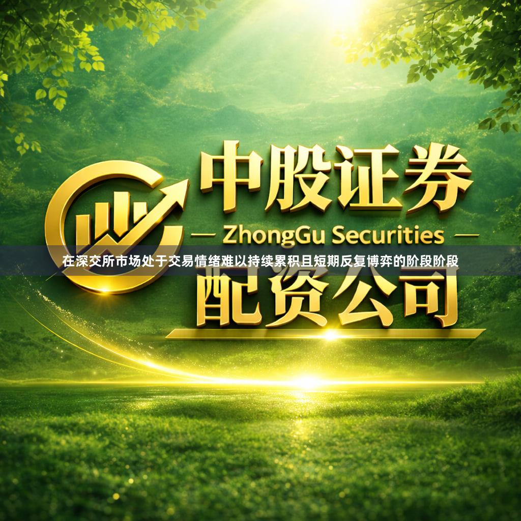 在深交所市场处于交易情绪难以持续累积且短期反复博弈的阶段阶段