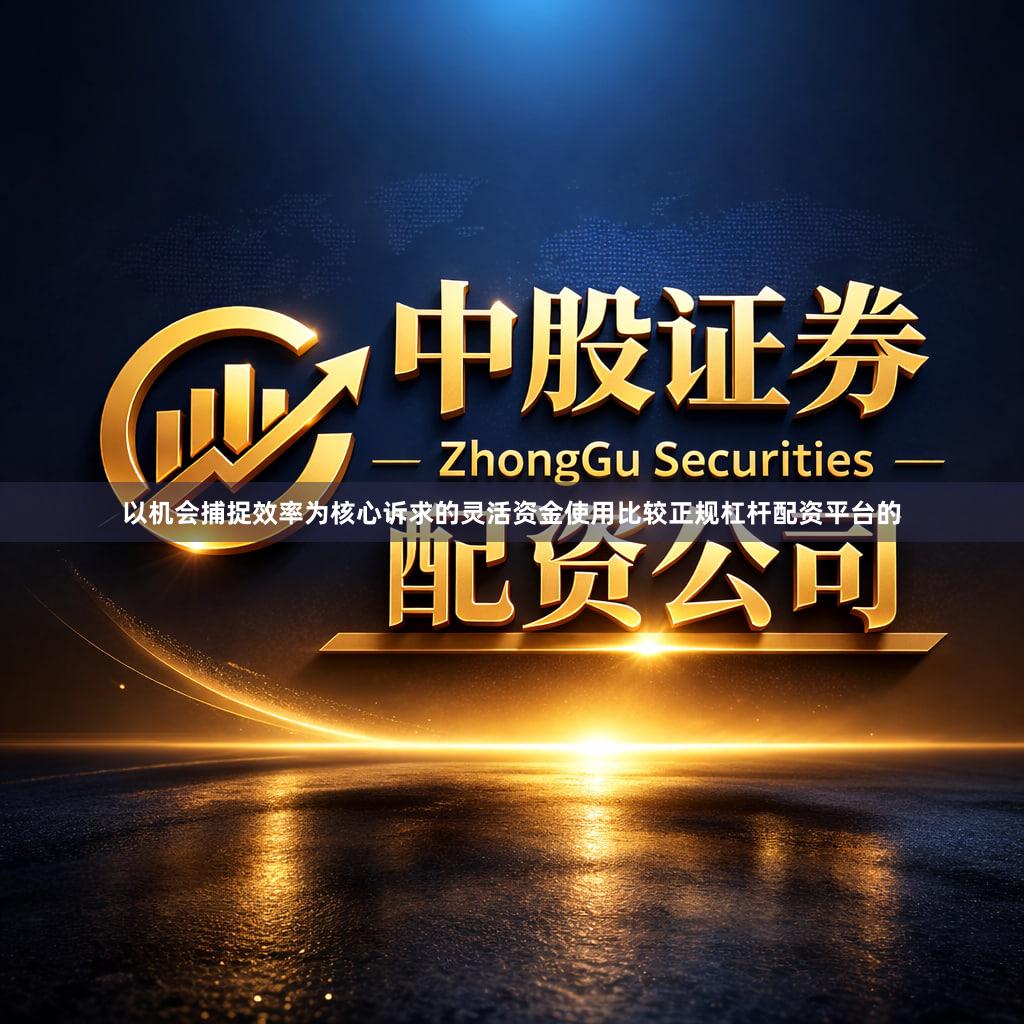 以机会捕捉效率为核心诉求的灵活资金使用比较正规杠杆配资平台的
