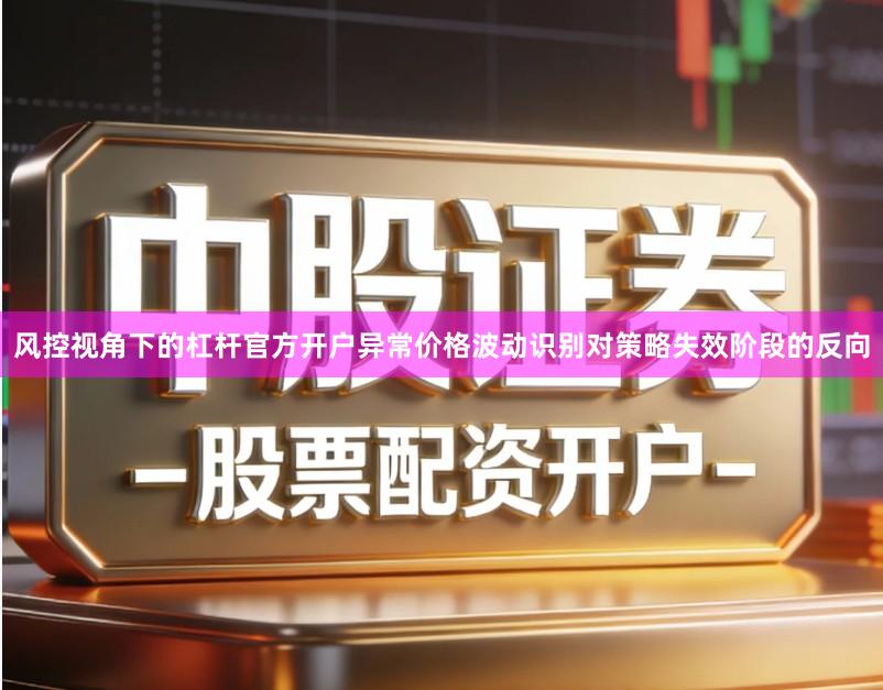 风控视角下的杠杆官方开户异常价格波动识别对策略失效阶段的反向