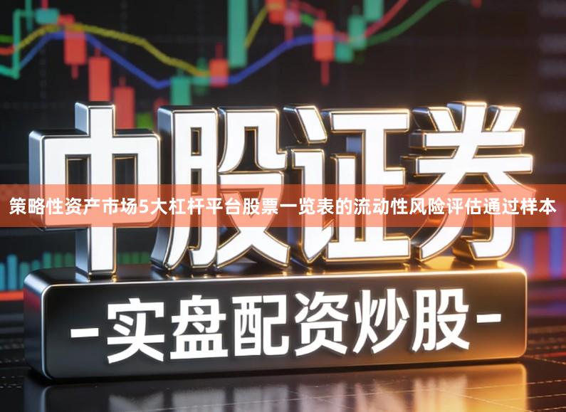 策略性资产市场5大杠杆平台股票一览表的流动性风险评估通过样本