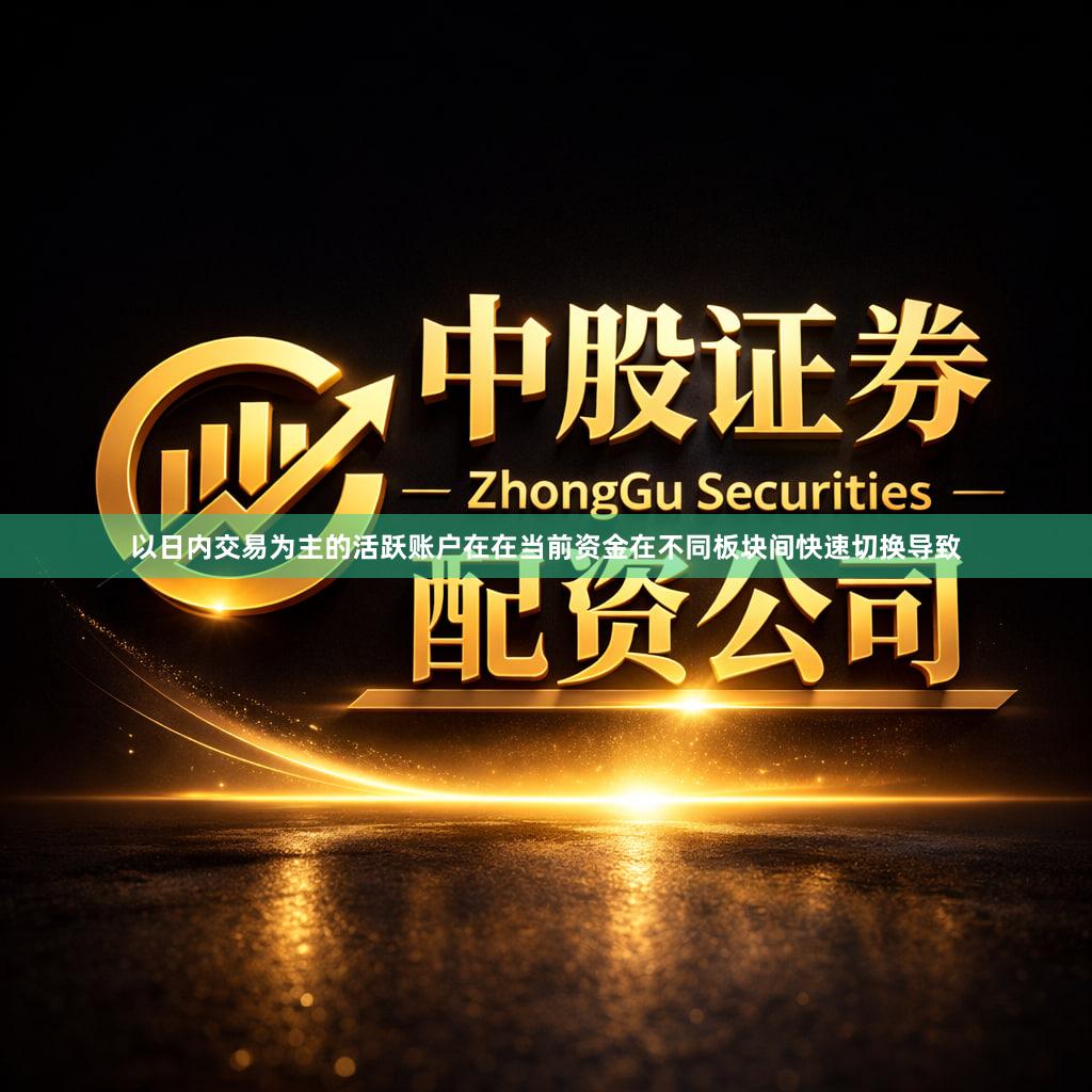 以日内交易为主的活跃账户在在当前资金在不同板块间快速切换导致