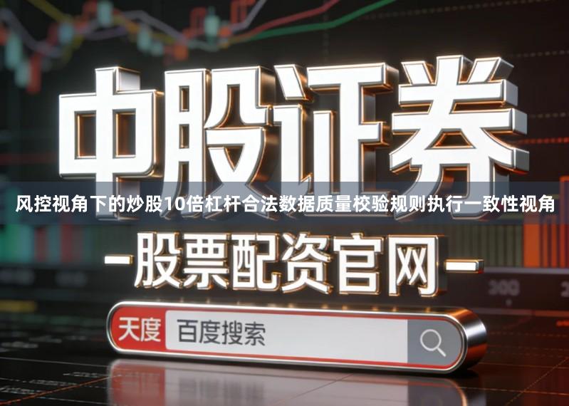 风控视角下的炒股10倍杠杆合法数据质量校验规则执行一致性视角